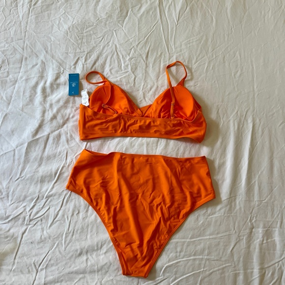 Bright Orange Bikini Cupshe - New with Tags, never worn. - Picture 8 of 9